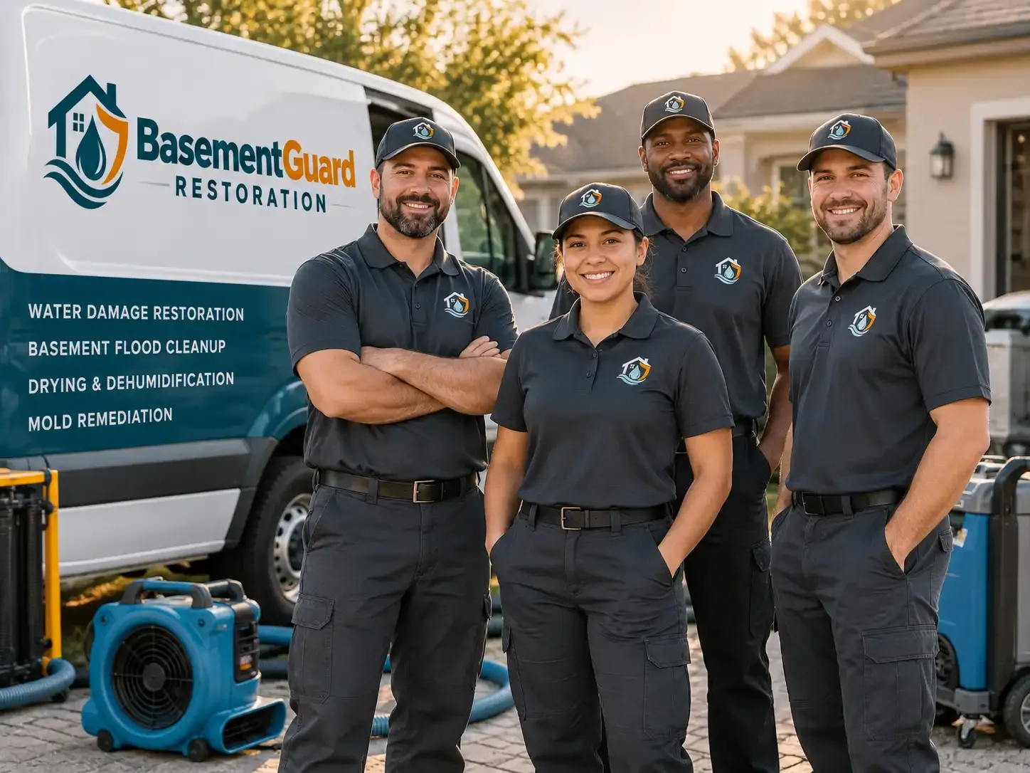 Basement Water Damage Restoration company in Volborg, MT
